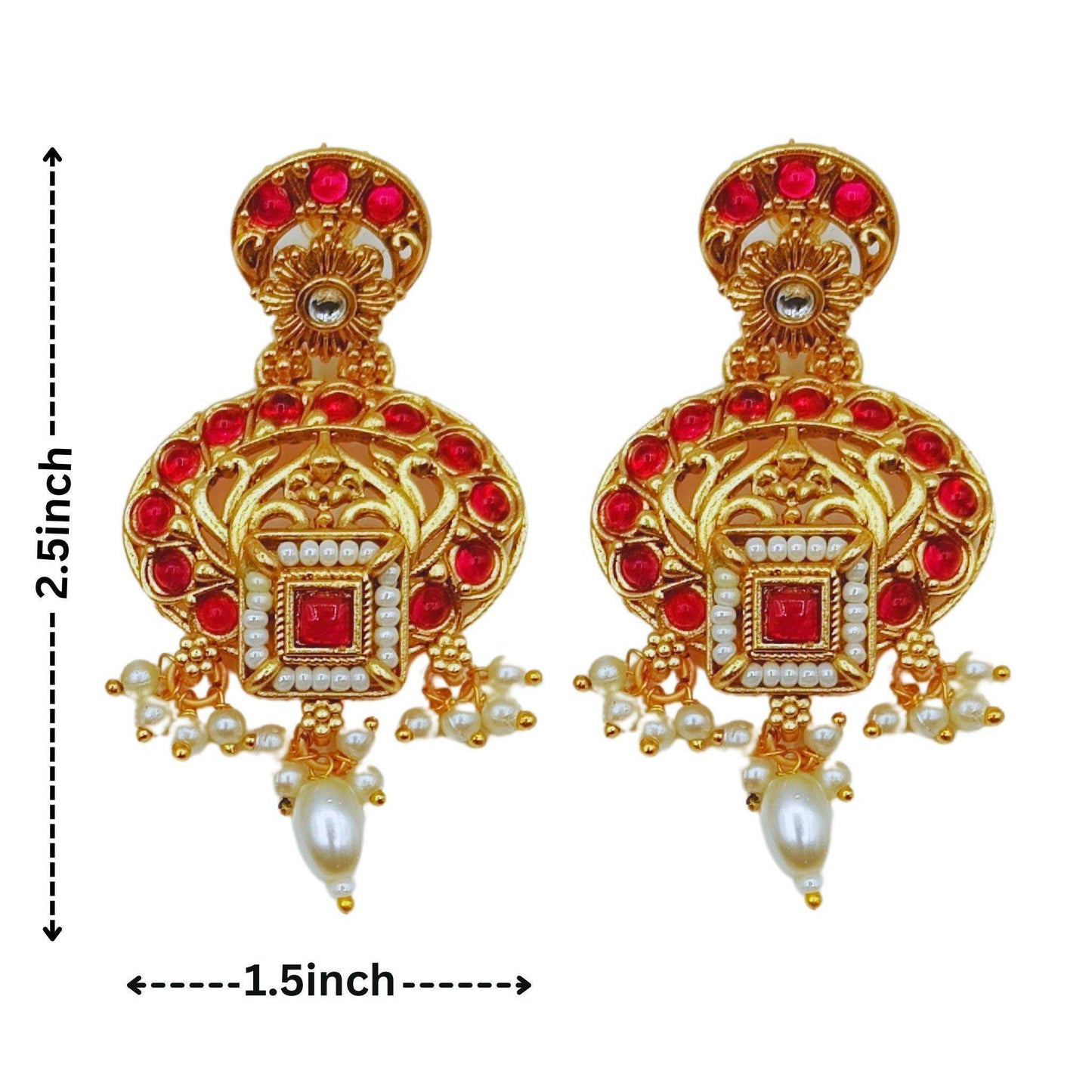 Saloni Rajwadi Necklace Set - Nandai Jewels