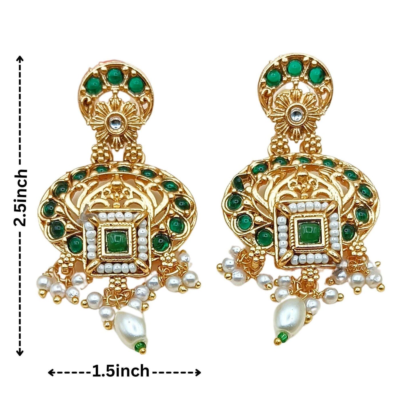 Saloni Rajwadi Necklace Set - Nandai Jewels