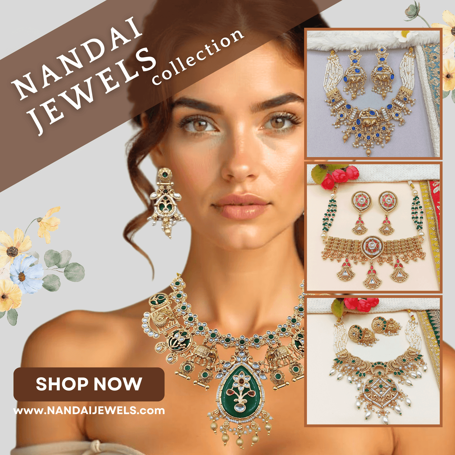 Temple Jewellery: Handcrafted South Indian Wedding Gems - Nandai Jewels