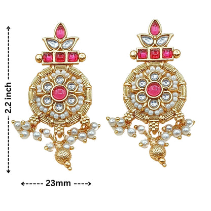 MOHINI Rajwadi Earrings - Nandai Jewels