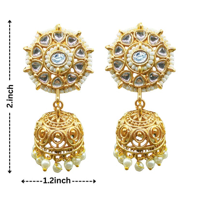 Aditi Rajwadi Necklace Set - Perfect for Wedding abd Festive Wear, Indian Traditional Jewellery. - Nandai Jewels