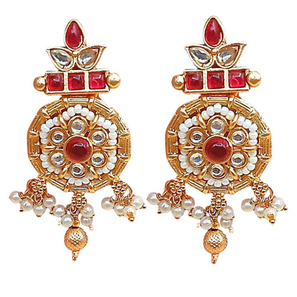 Mohini Rajwadi Necklace Set - Nandai Jewels